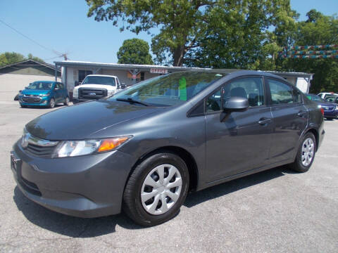 2012 Honda Civic for sale at Culpepper Auto Sales in Cullman AL