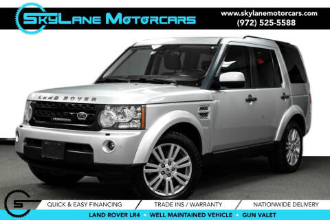 2012 Land Rover LR4 for sale at Skylane Motorcars in Carrollton TX