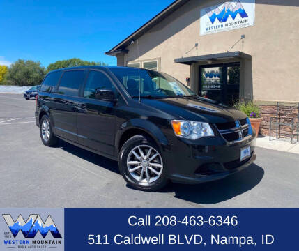 2016 Dodge Grand Caravan for sale at Western Mountain Bus & Auto Sales in Nampa ID