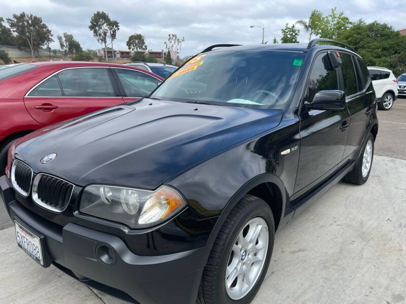 2005 BMW X3 for sale at 1 NATION AUTO GROUP in Vista CA