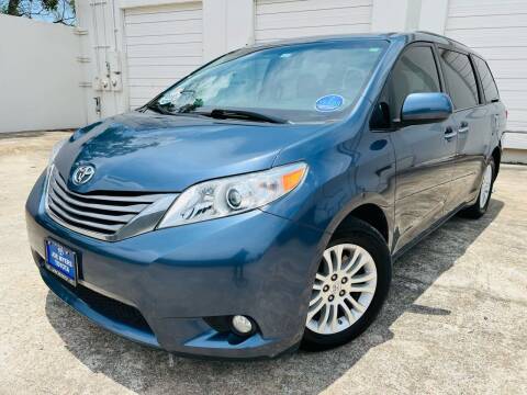2017 Toyota Sienna for sale at powerful cars auto group llc in Houston TX