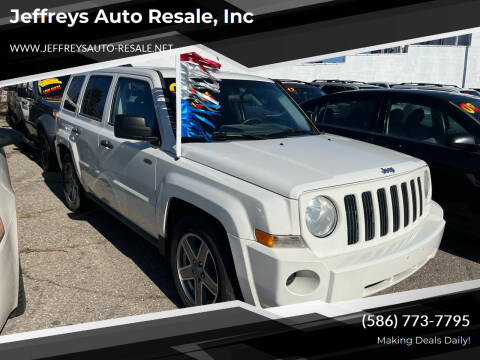 2008 Jeep Patriot for sale at Jeffreys Auto Resale, Inc in Clinton Township MI