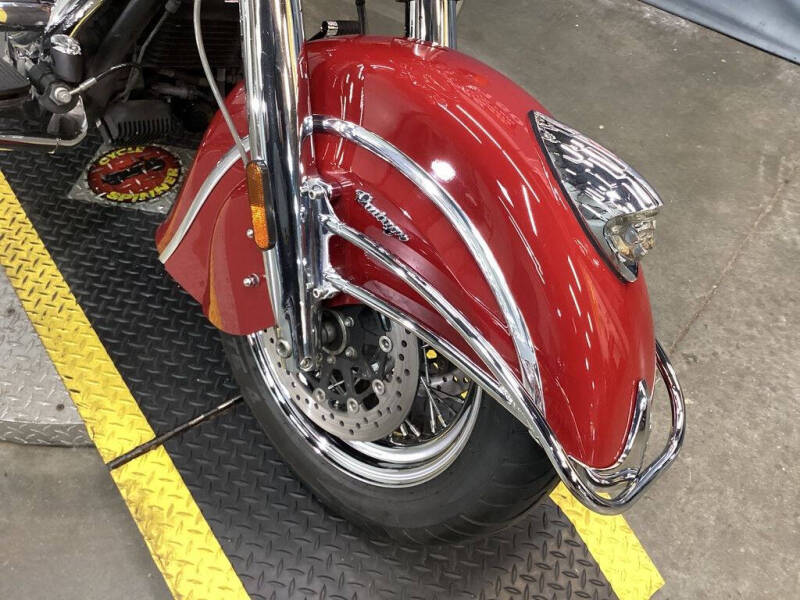 2015 Indian Chief Vintage Indian Red