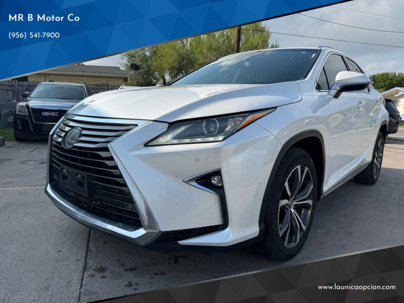 2018 Lexus RX 350 for sale at MR B Motor Co in Brownsville TX