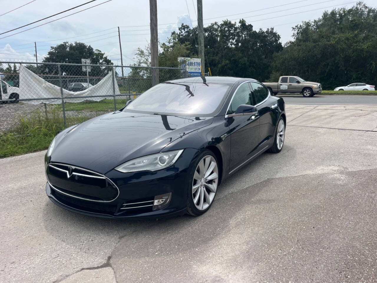 2013 Tesla Model S for sale at Hobgood Auto Sales in Land O Lakes, FL