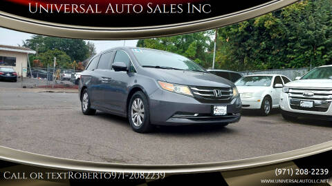 2014 Honda Odyssey for sale at Universal Auto Sales Inc in Salem OR