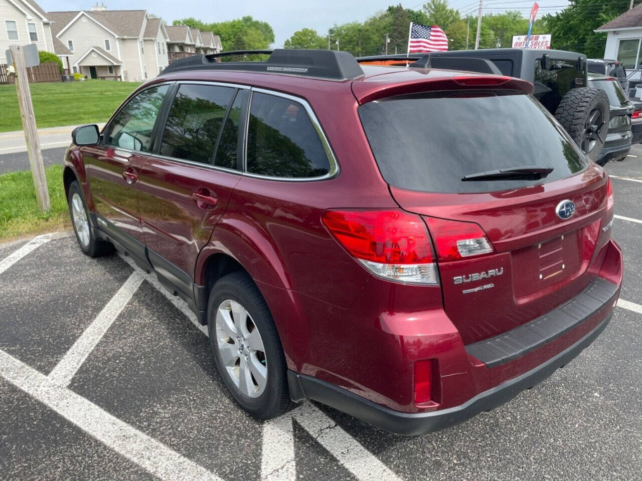 2011 Subaru Outback for sale at Wam Auto Sales in Wadsworth, OH