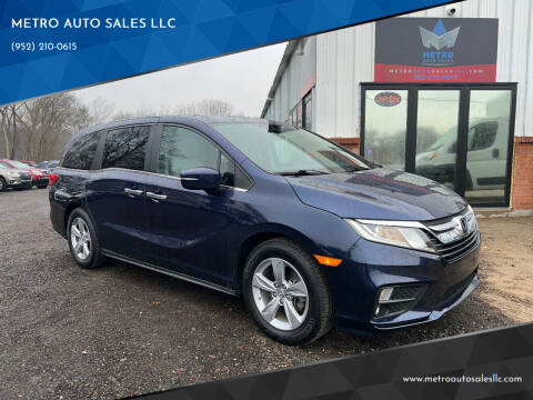 2019 Honda Odyssey for sale at METRO AUTO SALES LLC in Lino Lakes MN