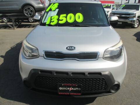 2014 Kia Soul for sale at Quick Auto Sales in Modesto CA