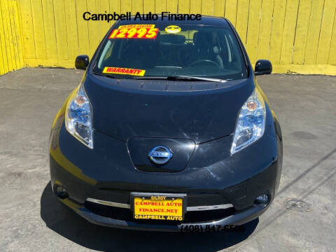 2015 Nissan LEAF for sale at Campbell Auto Finance in Gilroy CA