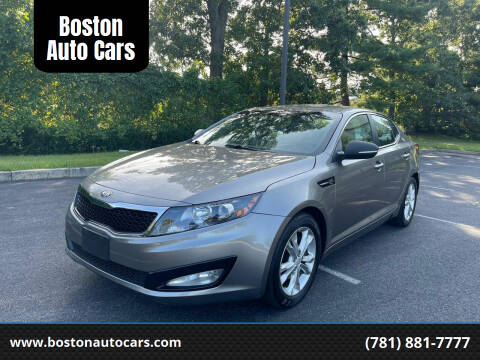 2013 Kia Optima for sale at Boston Auto Cars in Dedham MA