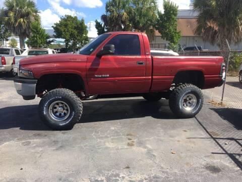 1995 Dodge Ram 1500 for sale at CAR-RIGHT AUTO SALES INC in Naples FL