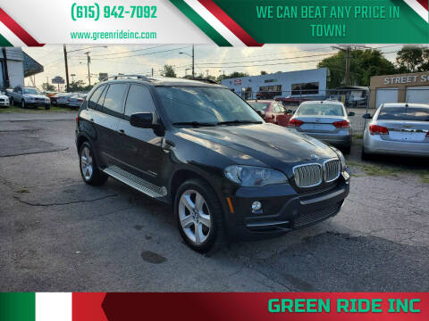 2010 BMW X5 for sale at Green Ride Inc in Nashville TN