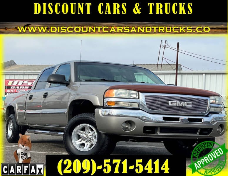 2003 GMC Sierra 1500HD for sale at Discount Cars & Trucks in Modesto CA