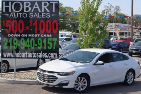 2020 Chevrolet Malibu for sale at Hobart Auto Sales in Hobart IN