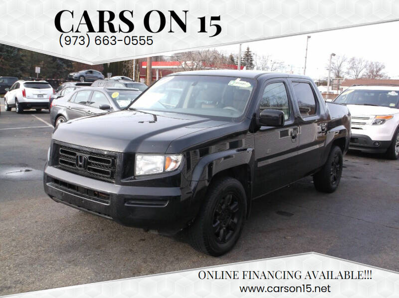 2006 Honda Ridgeline for sale at Cars On 15 in Lake Hopatcong NJ