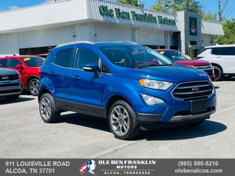 2018 Ford EcoSport for sale at Ole Ben Franklin Motors of Alcoa in Alcoa TN