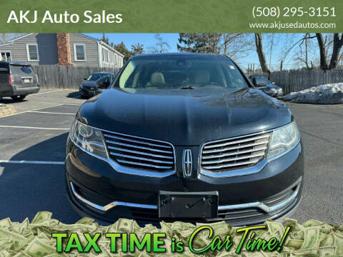 2017 Lincoln MKX for sale at AKJ Auto Sales in West Wareham MA