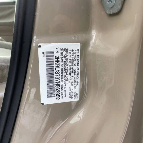 2000 Honda Odyssey EX w/Navi
