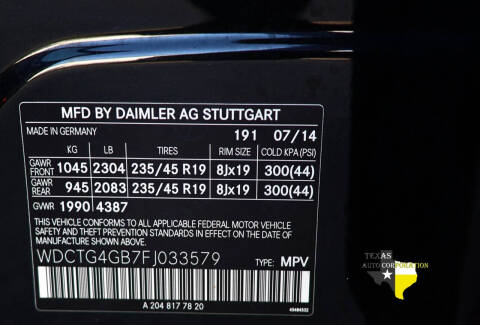 2015 Mercedes-Benz GLA GLA 250 4MATIC