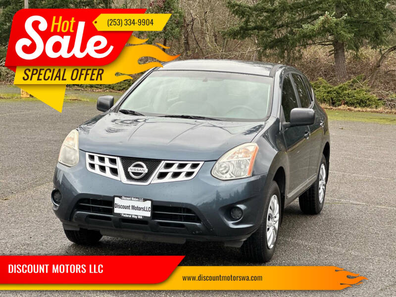 2013 Nissan Rogue for sale at DISCOUNT MOTORS LLC in Federal Way WA