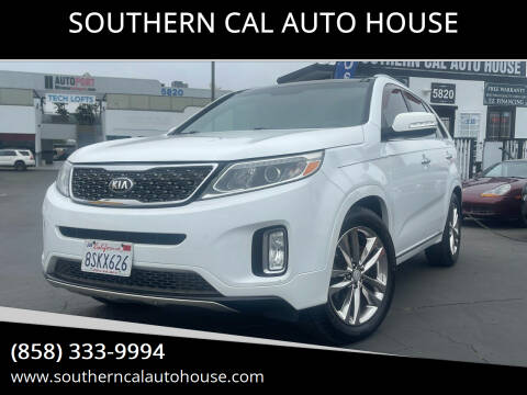 2014 Kia Sorento for sale at SOUTHERN CAL AUTO HOUSE in San Diego CA