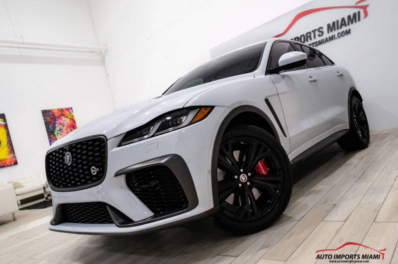 2021 Jaguar F-PACE for sale at AUTO IMPORTS MIAMI in Fort Lauderdale FL