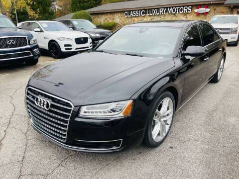 2015 Audi A8 L for sale at Classic Luxury Motors in Buford GA
