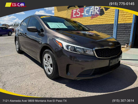 2018 Kia Forte for sale at Escar Auto - 9809 Montana Ave Lot in El Paso TX