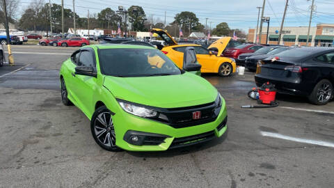 2017 Honda Civic for sale at TOWN AUTOPLANET LLC in Portsmouth VA