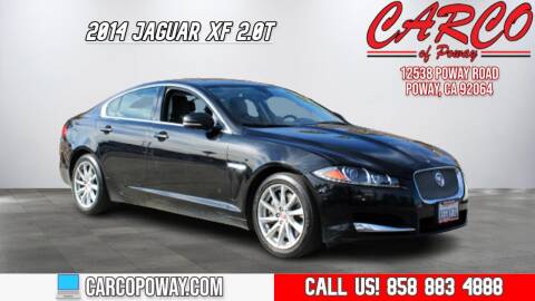 2014 Jaguar XF for sale at CARCO SALES & FINANCE - CARCO OF POWAY in Poway CA