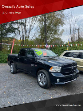 2016 RAM Ram Pickup 1500 for sale at Orazzi's Auto Sales in Greenfield Township PA