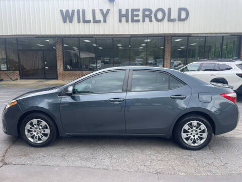 2016 Toyota Corolla for sale at Willy Herold Automotive in Columbus GA