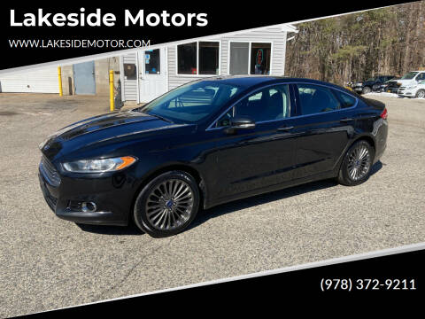 2014 Ford Fusion for sale at Lakeside Motors in Haverhill MA