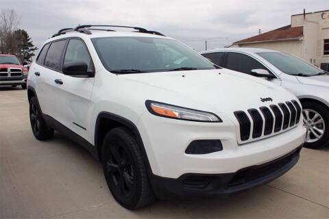2016 Jeep Cherokee for sale at Wolff Auto Sales in Clarksville TN
