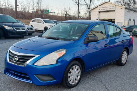 2015 Nissan Versa for sale at Bik's Auto Sales in Camp Hill PA