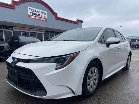 2021 Toyota Corolla for sale at Texans 1st Truck LLC in Houston TX