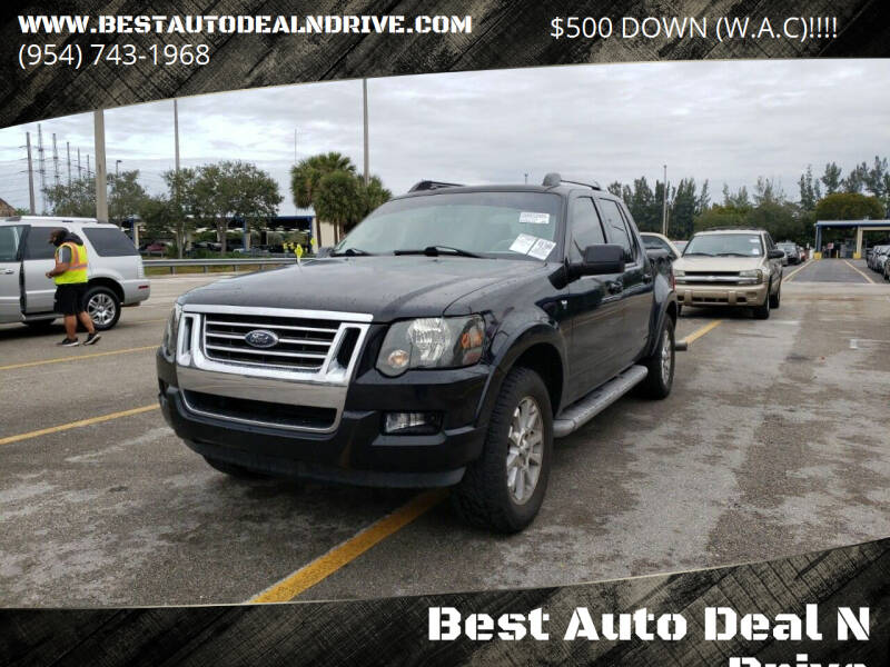 2007 Ford Explorer Sport Trac for sale at Best Auto Deal N Drive in Hollywood FL