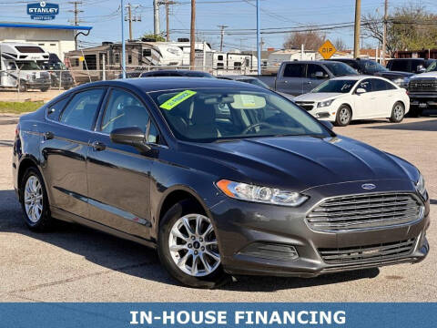 2016 Ford Fusion for sale at Stanley Automotive Finance Enterprise - STANLEY DIRECT AUTO in Mesquite TX