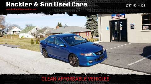 2004 Acura TSX for sale at Hackler & Son Used Cars in Red Lion PA