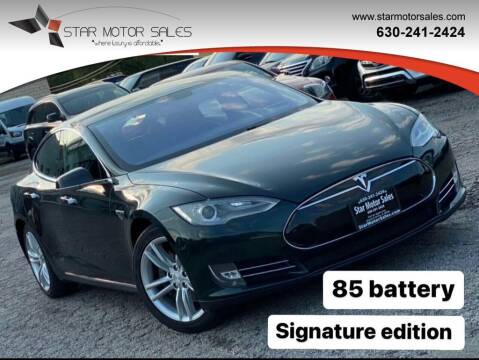 2012 Tesla Model S for sale at Star Motor Sales in Downers Grove IL