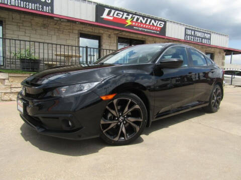 2019 Honda Civic for sale at Lightning Motorsports in Grand Prairie TX
