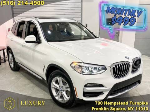 2020 BMW X3 for sale at LUXURY MOTOR CLUB in Franklin Square NY