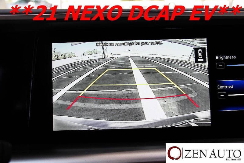 2021 Hyundai Nexo Blue
