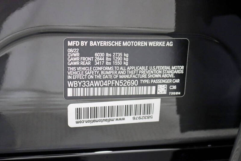 2023 BMW i4 M50 Gran Coupe