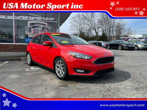 2015 Ford Focus for sale at USA Motor Sport inc in Marlborough MA