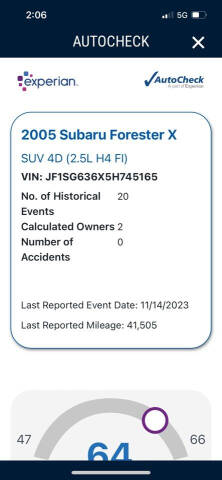 2005 Subaru Forester for sale at Blue Line Auto Group in Portland OR