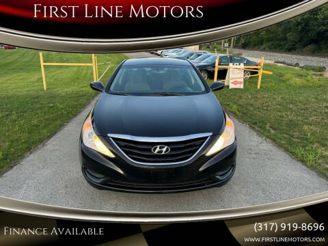 2012 Hyundai Sonata for sale at First Line Motors in Brownsburg IN