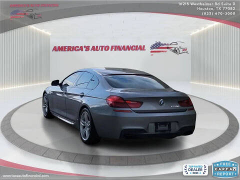 2016 BMW 6 Series 650i Gran Coupe