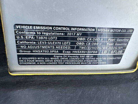 2017 Nissan Rogue